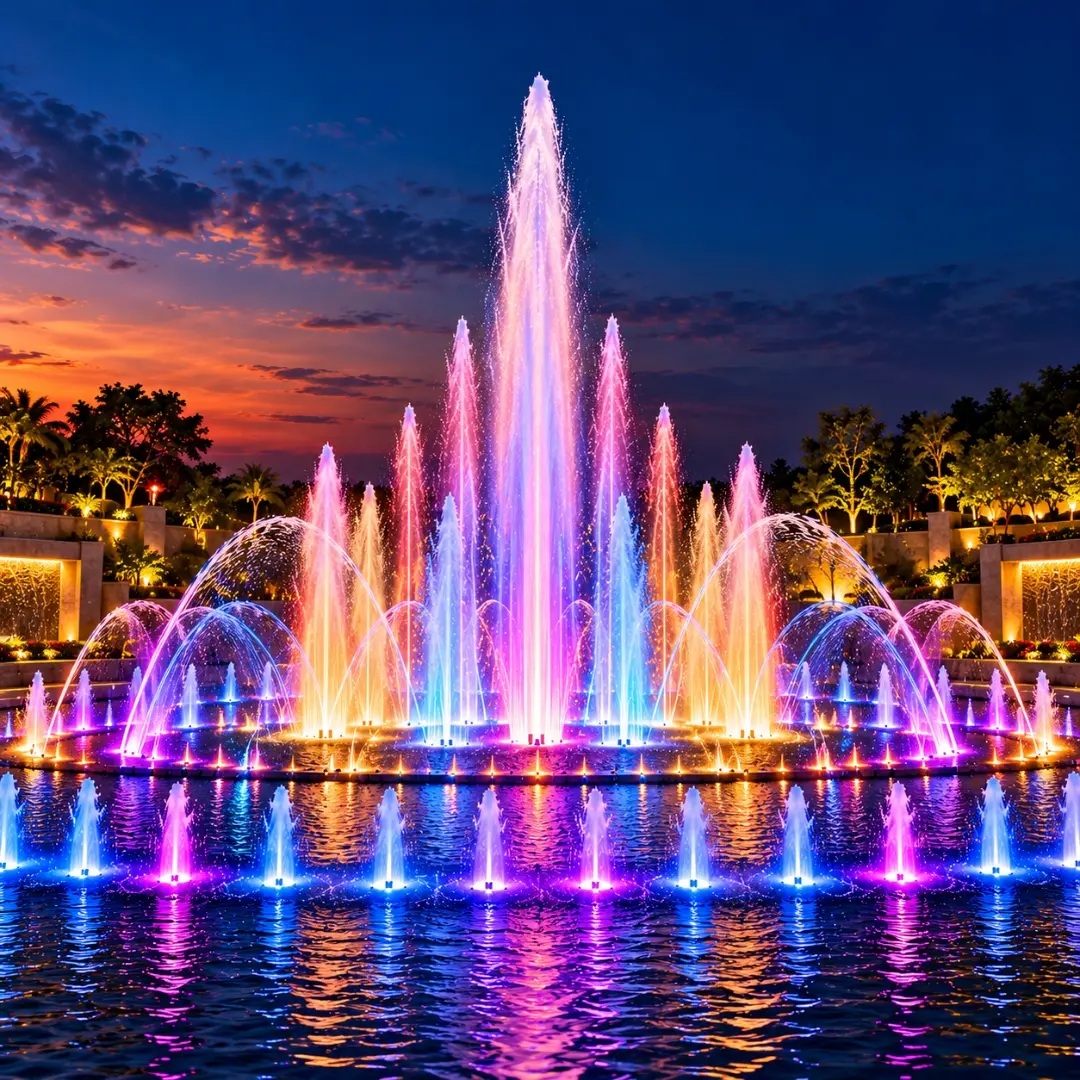 Musical fountains